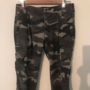 Military Style linen pants